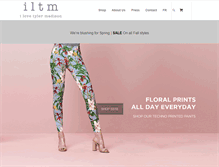 Tablet Screenshot of ilovetylermadison.com